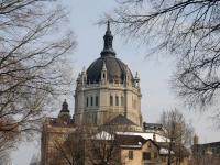 The Cathedral of St. Paul, from Dayton Avenue looking to the south and east, in March 2011. (Pioneer Press: Chris Polydoroff)
